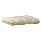 CAWÖ Guest Towel - Noblesse2, Terry Cloth, Velour Stripes, Cotton, Plain-Coloured