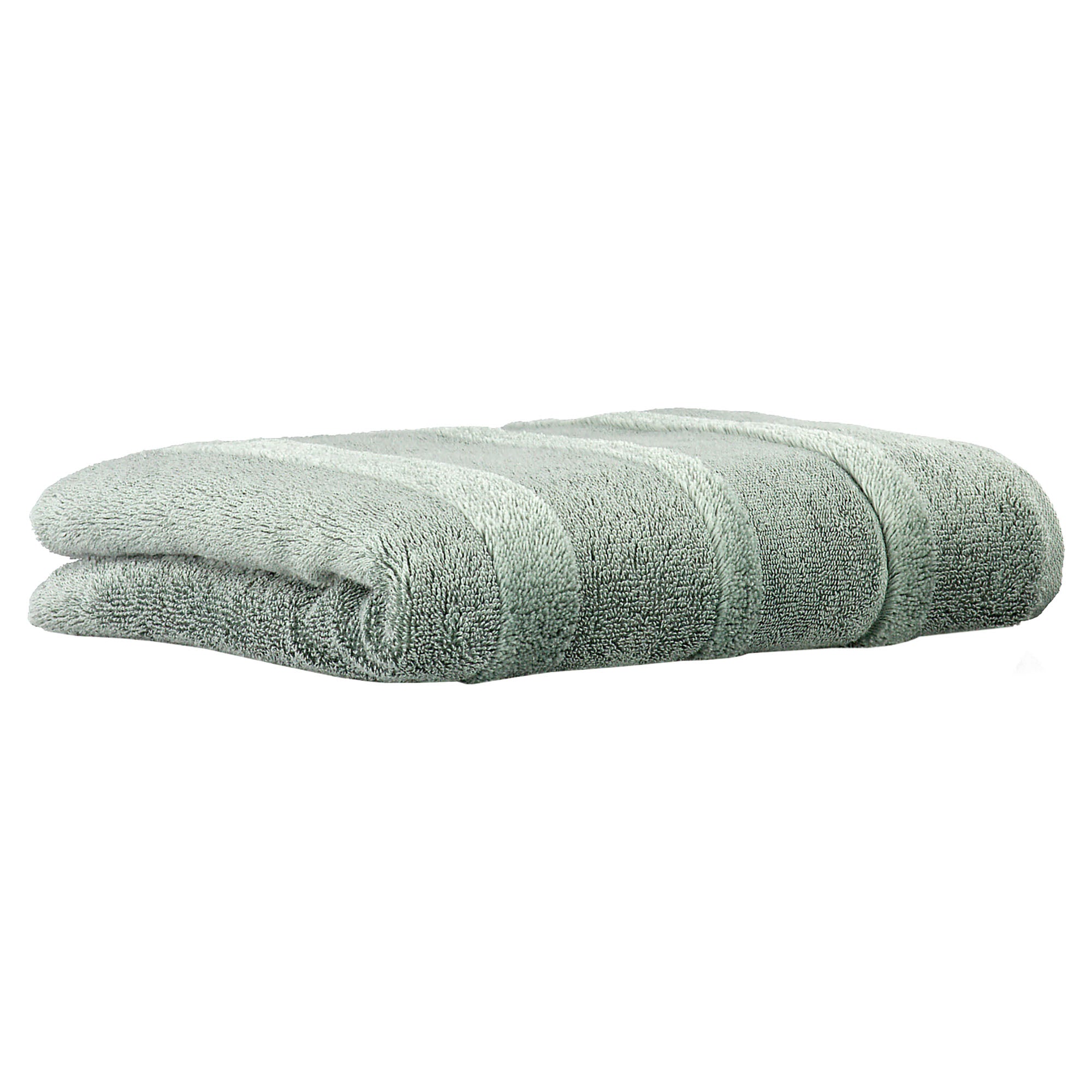 CAWÖ Guest Towel - Noblesse2, Terry Cloth, Velour Stripes, Cotton, Plain-Coloured