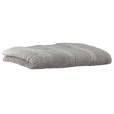 CAWÖ Guest Towel - Noblesse2, Terry Cloth, Velour Stripes, Cotton, Plain-Coloured