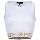 VERSACE Ladies Bustier - TOPEKA, Underwear T-Shirt, Tank Top, Bi-Stretch, Organic Cotton
