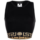 VERSACE Ladies Bustier - TOPEKA, Underwear T-Shirt, Tank Top, Bi-Stretch, Organic Cotton