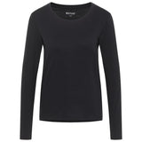 MUSTANG Damen Langarmshirt - Elly, Longsleeve, Regular Fit, Rundhals, Baumwolle
