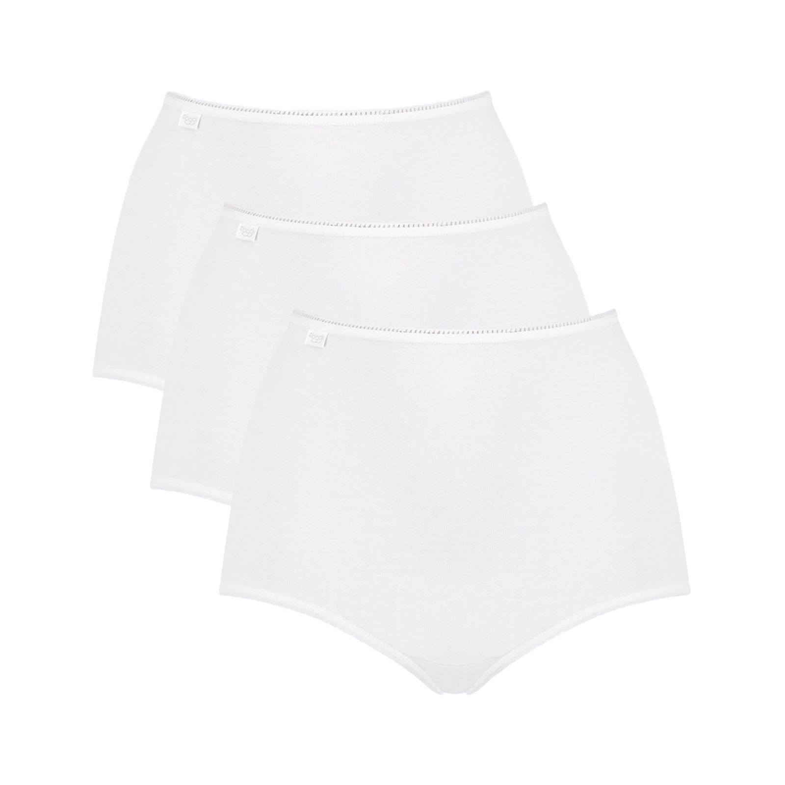 Sloggi Damen Maxi, 3er Pack - 24/7 Cotton, einfarbig