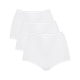 Sloggi Damen Maxi, 3er Pack - 24/7 Cotton, einfarbig