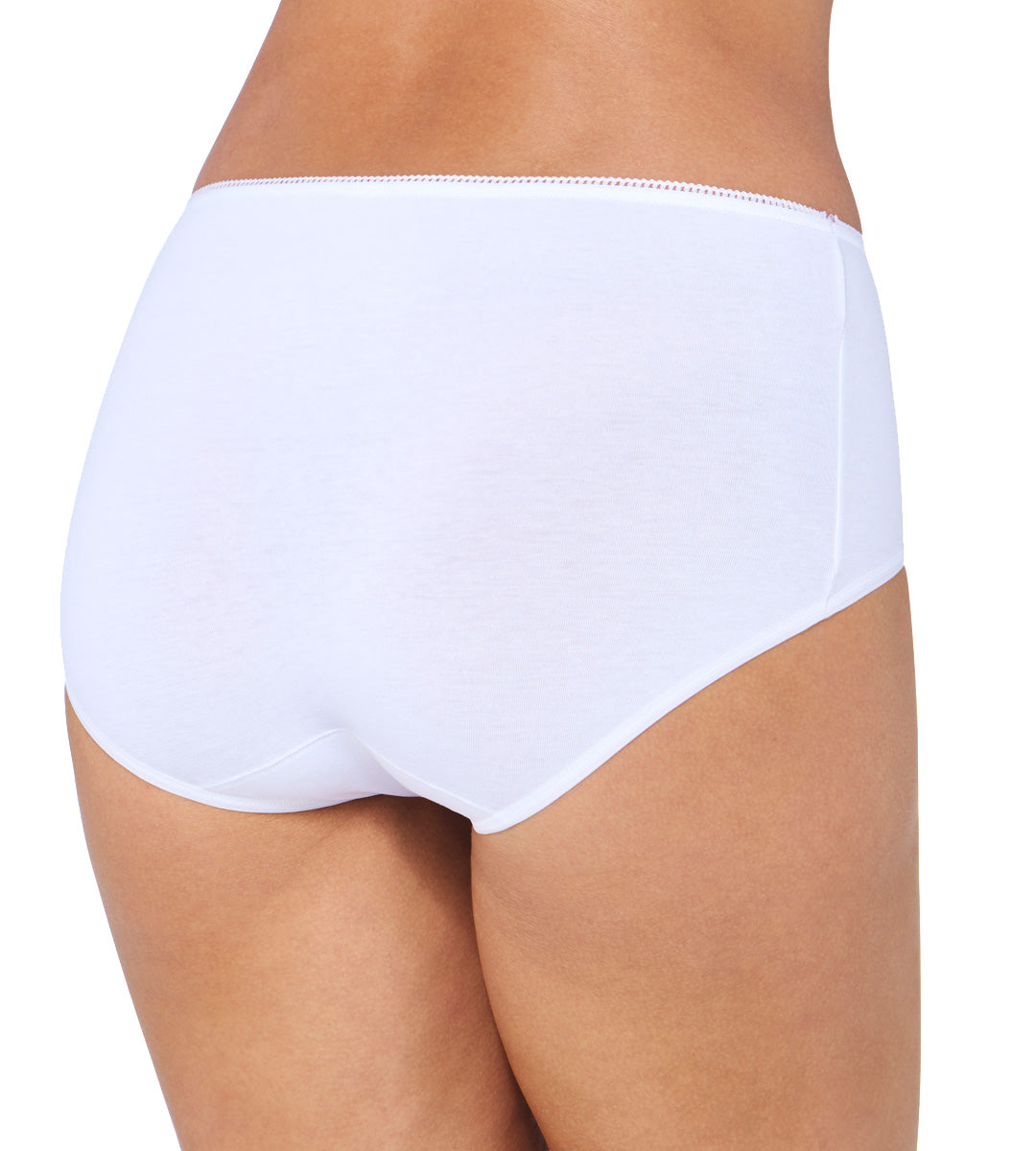Sloggi Damen Midi, Vorteilspack - 24/7 Cotton, einfarbig, 38-52, M-6XL
