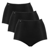 Sloggi Damen Slip Maxi, 3er Pack - 24/7 Microfibre, einfarbig