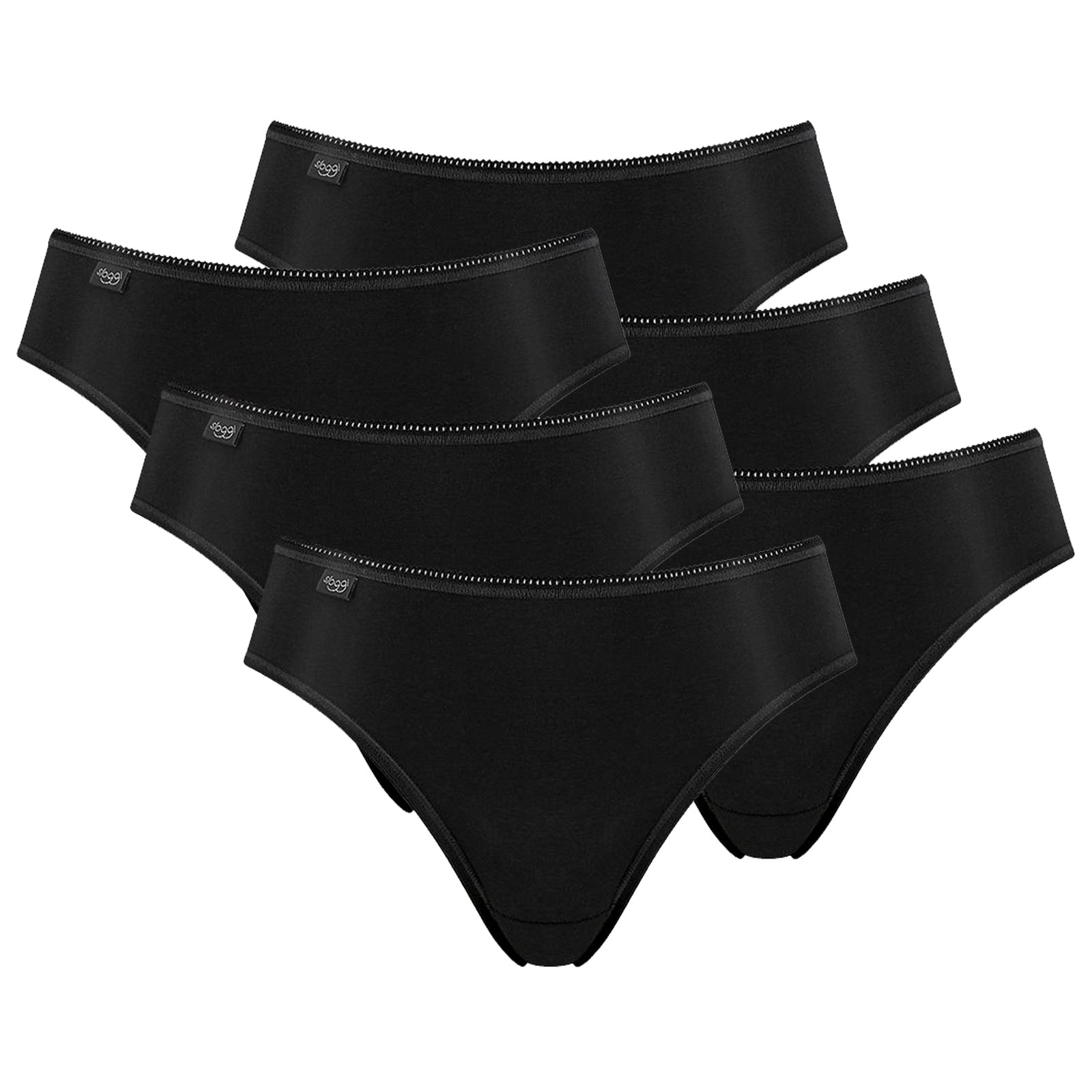 Sloggi Damen Tai, 6er Pack - 24/7 Microfibre, einfarbig