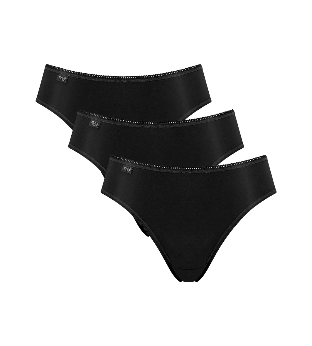 Sloggi Damen Tai, 3er Pack - 24/7 Microfibre, einfarbig
