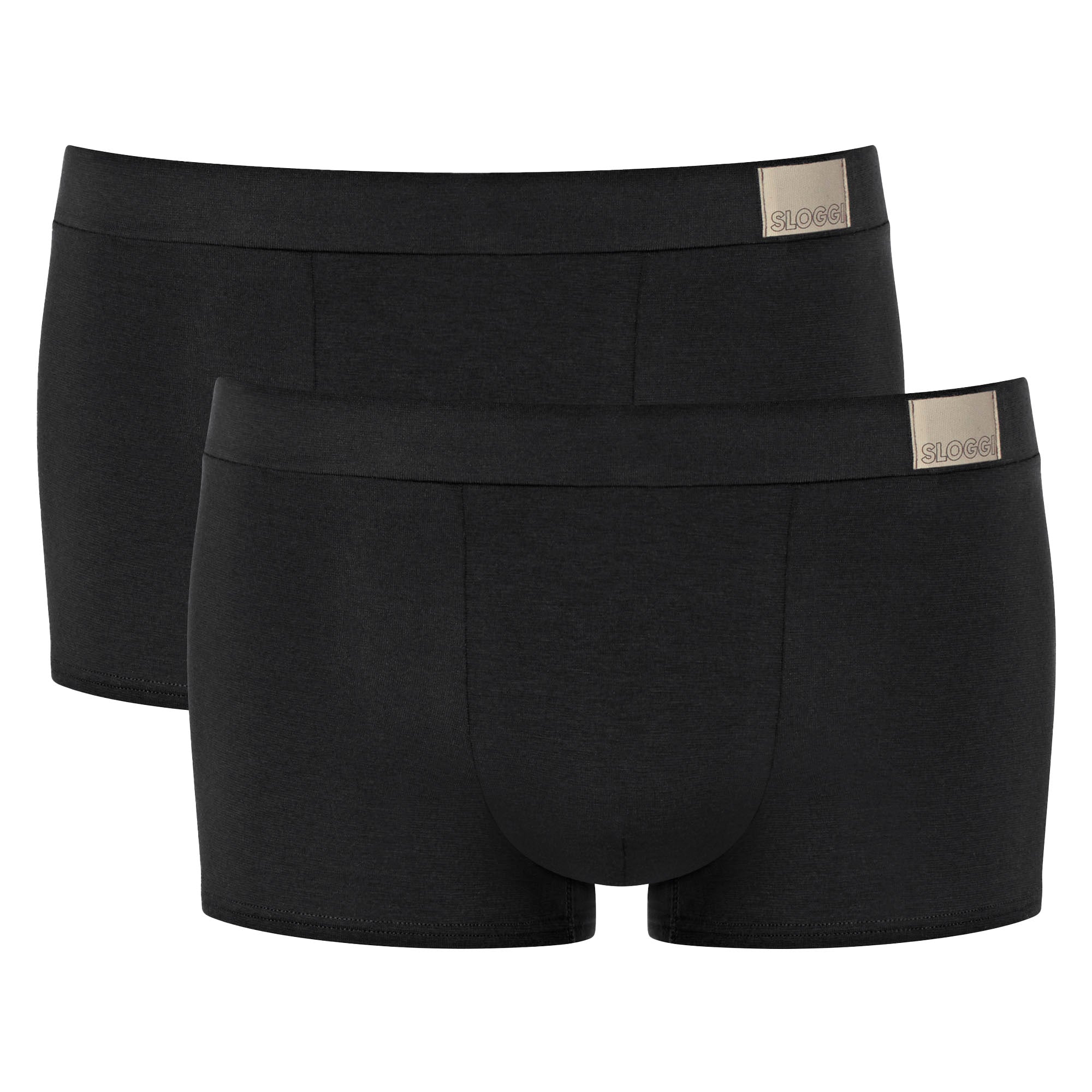 Sloggi Herren Hipster, 2er Pack - GO Natural Hipster C2P, Boxershorts, Cotton Stretch