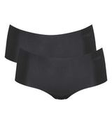 Sloggi Women's Shorts, 2-pack - Zero Microfibre 2.0 Shorts, Microfiber, Solid Color