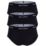 Marc O Polo ladies' panties, 3-pack - Logo waistband, Organic Cotton Stretch, Basic