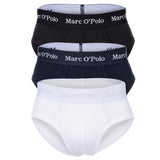 Marc O Polo Herren Slip, 3er Pack - Brief, Unterwäsche, Organic Cotton Stretch, einfarbig