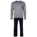 Marc O Polo men's pyjamas - 2-piece set, long, round neck, organic cotton