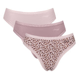 Sloggi women's briefs, 3-pack - GO Crush High Leg C3P, pants, stretch cotton