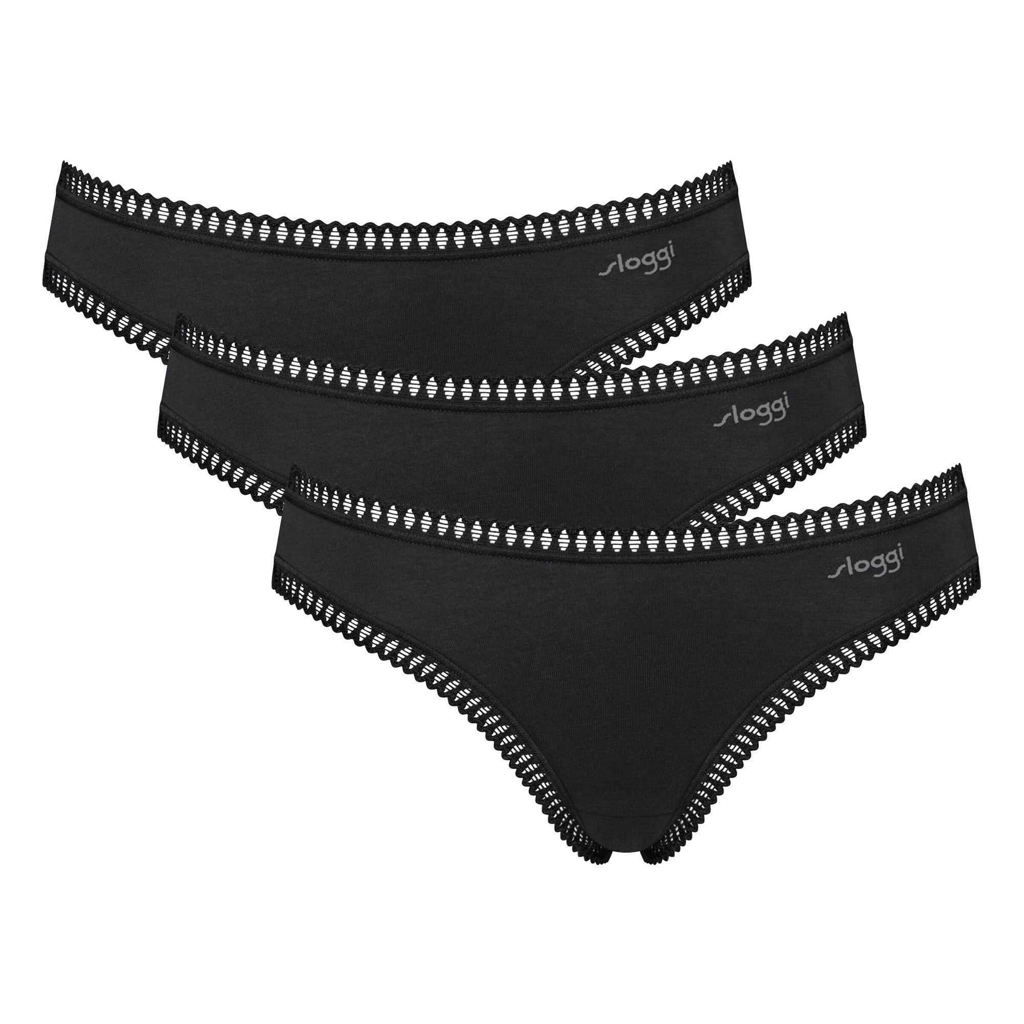 Sloggi ladies' briefs, 3-pack - GO Crush Mini C3P, pants, stretch cotton