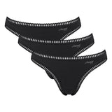 Sloggi women's thongs, 3-pack - GO Crush String C3P, pants, stretch cotton