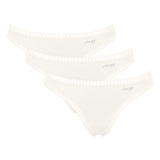 Sloggi women's thongs, 3-pack - GO Crush String C3P, pants, stretch cotton