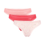 Sloggi Damen Strings, 3er Pack - GO Crush String C3P, Unterhose, Stretch-Baumwolle