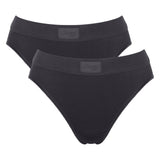Sloggi Damen Slips, 2er Pack - Double Comfort Tai 2P, Unterhose, Stretch-Baumwolle