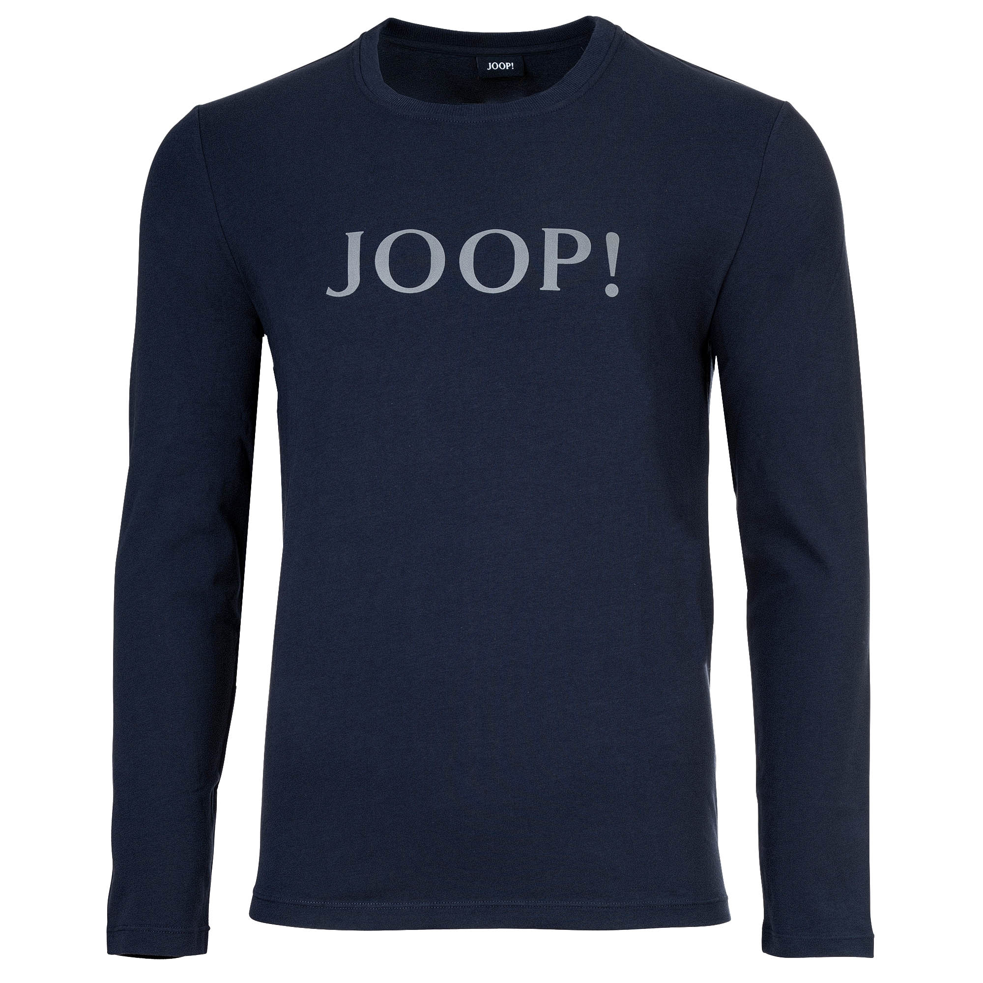 JOOP! Herren Langarmshirt mit Logoprint - Comfort, Mix and Match, Rundhals, Cotton Stretch