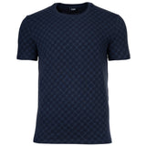 JOOP! Herren T-Shirt mit Allover-Print - Leisure, Rundhals, Cotton Stretch