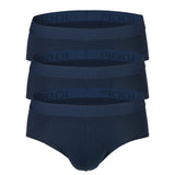JOOP! Herren Slips, 3er Pack - Everyday, Basic, Cotton Stretch, Logo