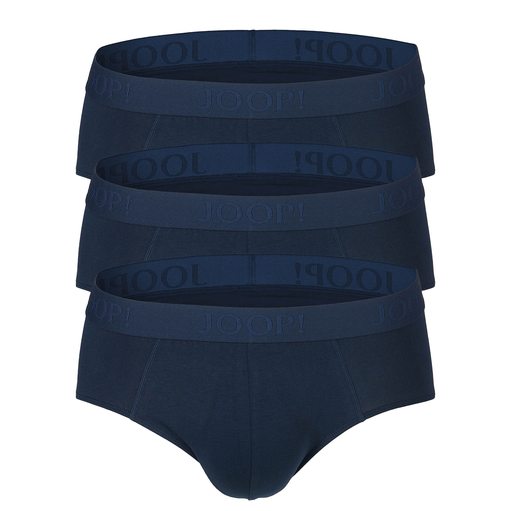 JOOP! Herren Slips, 3er Pack - Everyday, Basic, Cotton Stretch, Logo