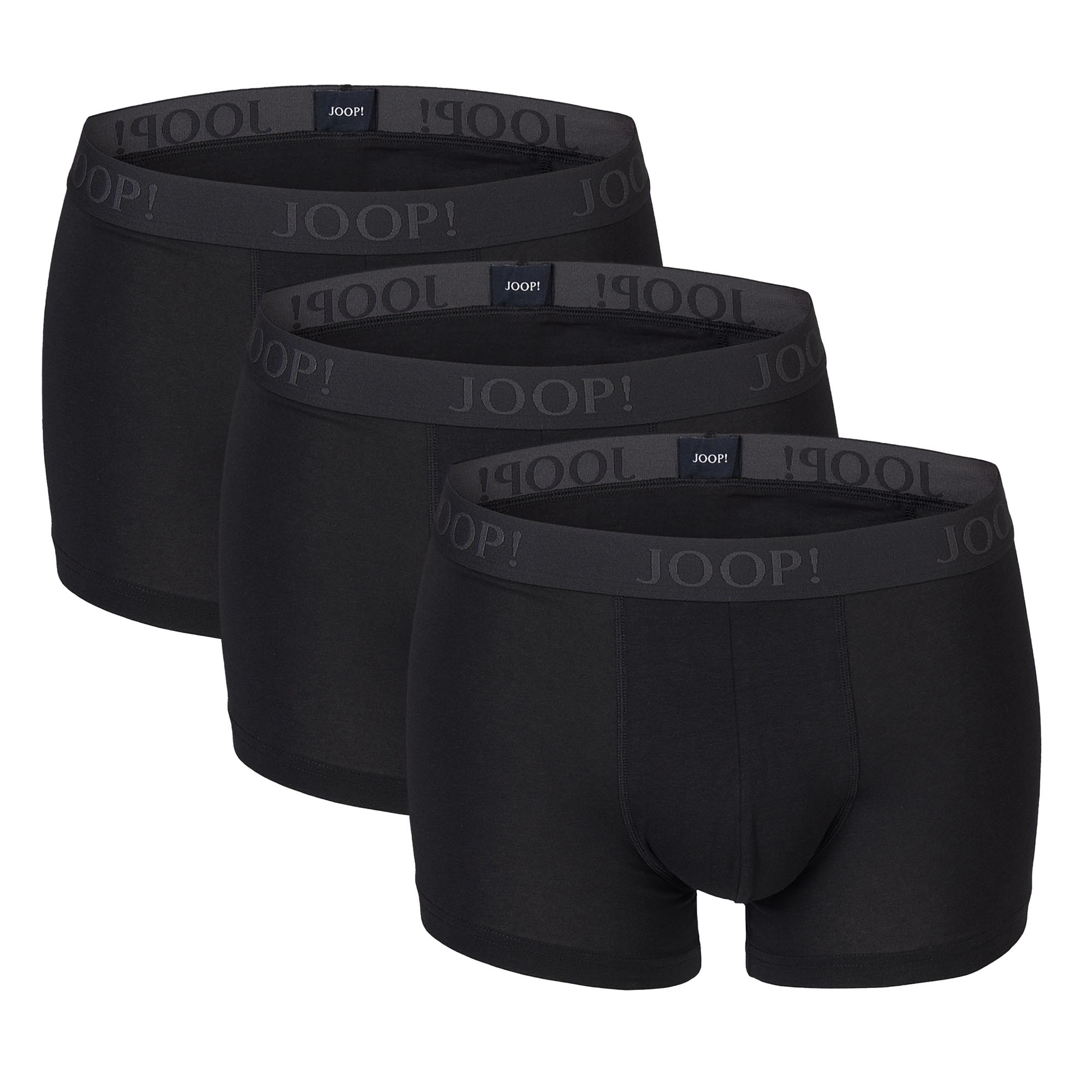 JOOP! Herren Boxershorts, 3er Pack - Everyday, Basic, Cotton Stretch, Logo