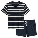 Marc O'Polo Men’s Pyjamas, Short - Pyjama Set, 2-Piece, Striped, Cotton