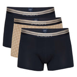 JOOP! Men Boxer Shorts, Pack of 3 – Cornflower, Logo Waistband, Stretch Cotton