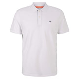 TOM TAILOR Men's Polo Shirt, Button Placket - Basic Polo With Contrast, Regular Fit, Cotton