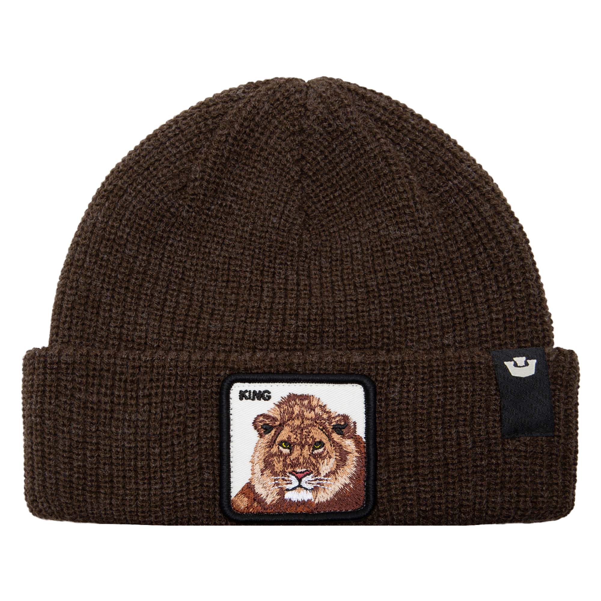 GOORIN Unisex Beanie - Mütze, Front Patch, Rippstrick, One Size