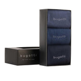 bugatti men's socks, 3-pack - basic gift box – 3/3