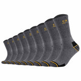 Camano Unisex Socks, 9-pack - Work Socks, Cotton, Logo, Plain Colour