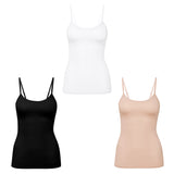 CALIDA Ladies' Spaghetti Top - Natural Comfort, Undershirt, Top, Jersey, Single-colored