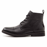 Levi's Herren Stiefel - Track, Stiefeletten, Boots, Leder, Logo, Schnürung, einfarbig – 2/4
