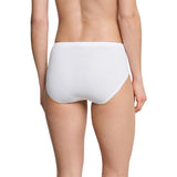 SCHIESSER Damen Hüftslip 2er Pack - Original Feinripp, Classic, Midi Slip, Weiß – 3/3