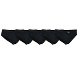 JBS Men's briefs, 5-pack - Mini briefs, single jersey, organic cotton, plain colour