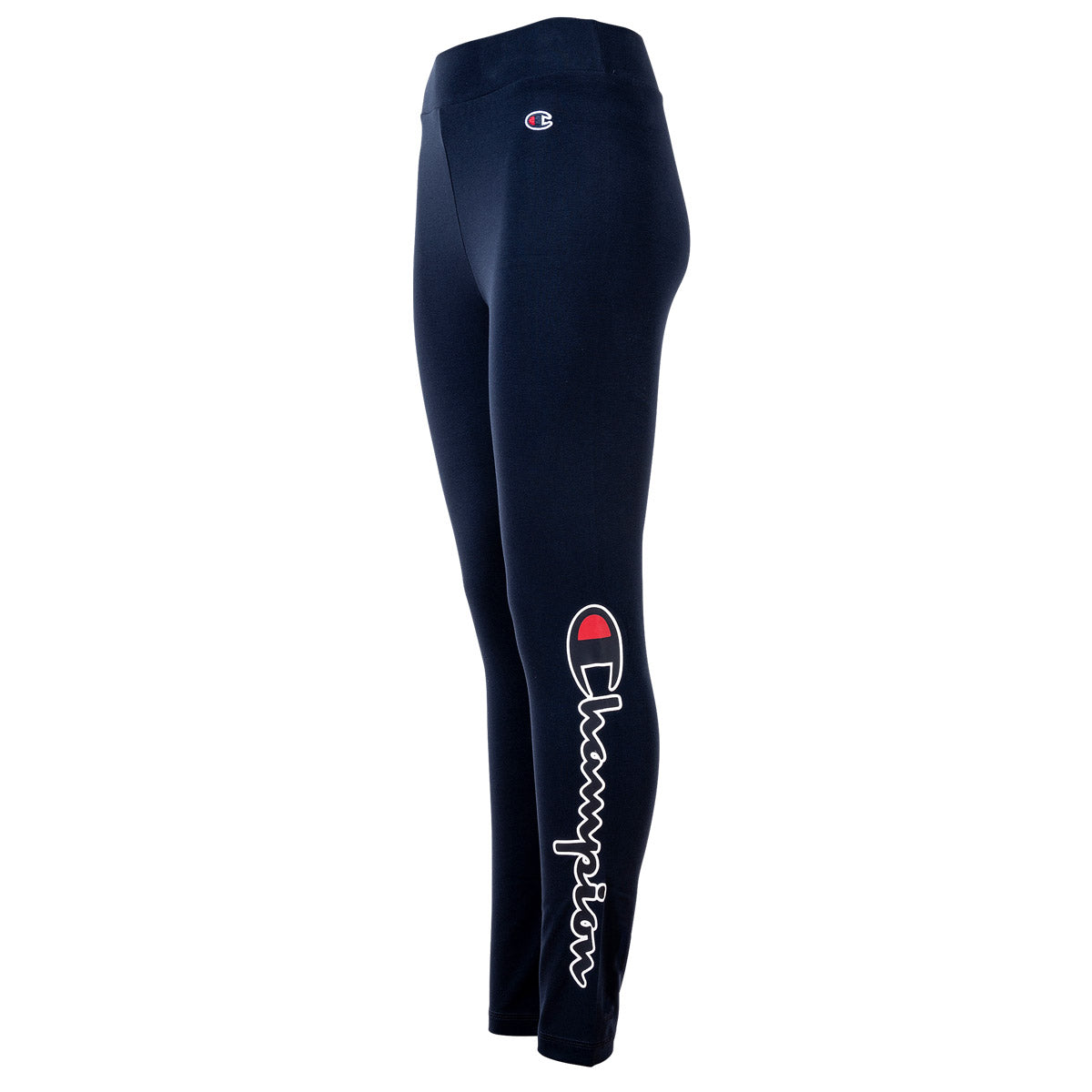 Champion Women's Leggings - Crop Leggings, High waist, Long, Logo, Unicolor