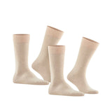 FALKE Herren Socken, 2er Pack - Happy, Kurzsocken, Baumwolle – 4/4