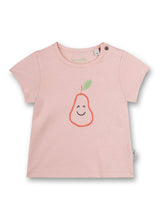 Sanetta Mädchen T-Shirt - Baby, Kurzarm, Rundhals, Druckknopf, Print, 56-92