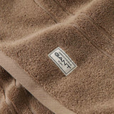 GANT Gästetuch - Premium Handtuch, Frottee, Bio-Baumwolle, Logo, uni – 2/3