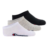 Champion Kinder Socken, 6er Pack - Sneaker Socken, Logo, einfarbig – 8/8