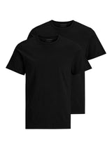 Jack & Jones Men's T-shirt, 2-Pack - JACBASIC CREW NECK TEE, Short Sleeve, Solid color, Cotton