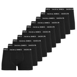 Jack & Jones Men's Boxer Shorts, 10-Pack - JACHUEY TRUNKS, Cotton Stretch