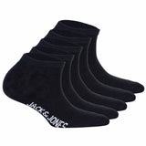 JACK&JONES Kinder Sneakersocken, 5er Pack - JACDONGO SOCKS, Baumwollmischung, einfarbig