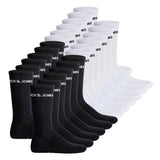 JACK&JONES Herren Tennissocken, 24er Pack - JACLOGO, One Size