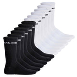 JACK&JONES men's tennis socks, 12 pack - JACLOGO, One Size