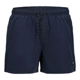 JACK&JONES Herren Badeshorts - JPSTMAUI JJSWIM SOLID AKM SN, Badehose
