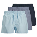JACK&JONES men's woven boxer shorts, pack of 3 - JACMILANO WOVEN BOXERS 3 PACK , cotton